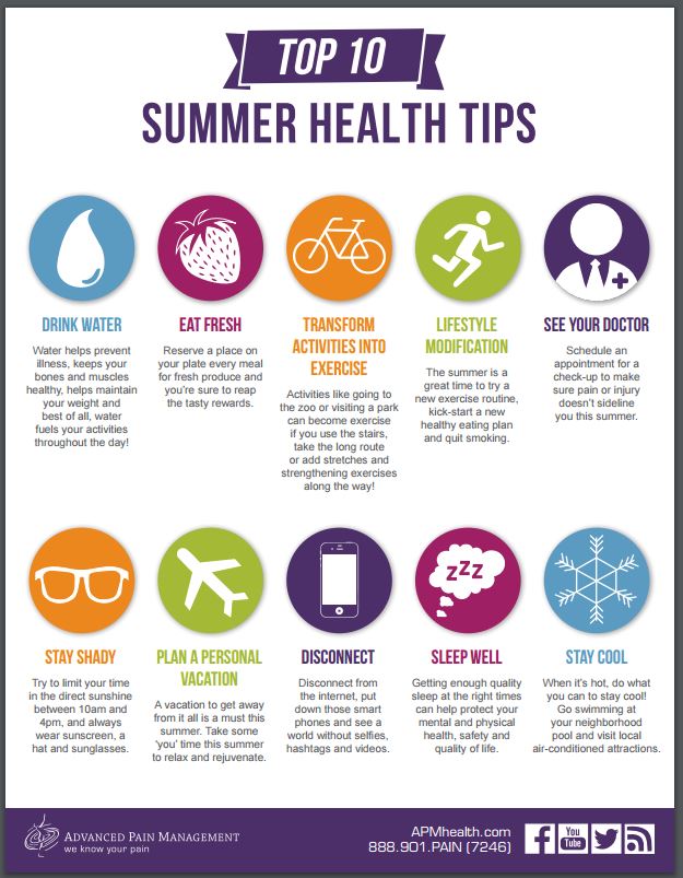 Simple Summer Health Tips