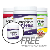 3 Bottle of L-arginine Plus and a FREE Blood Pressure Monitor