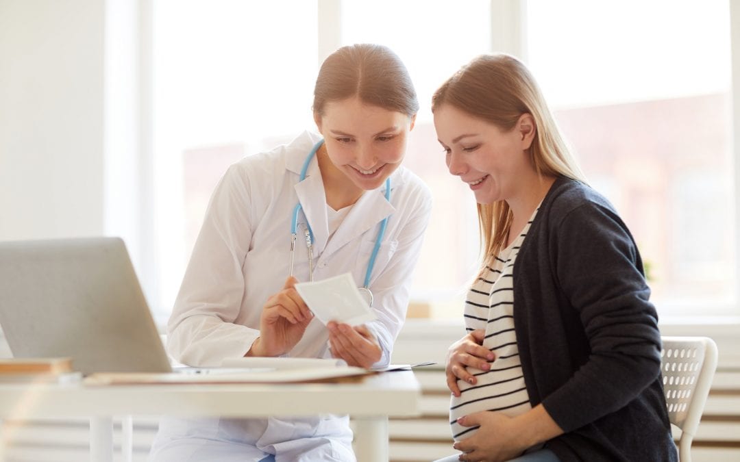 Pregnant Woman Visiting Doctor